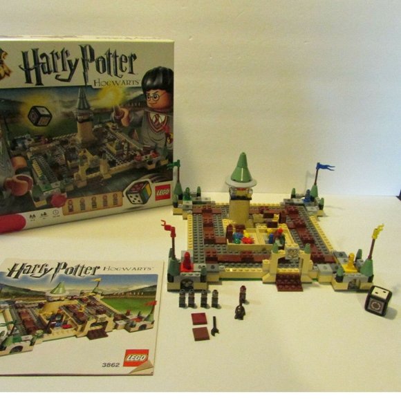 Lego Harry Potter Hogwarts game set 3682 build-able board game